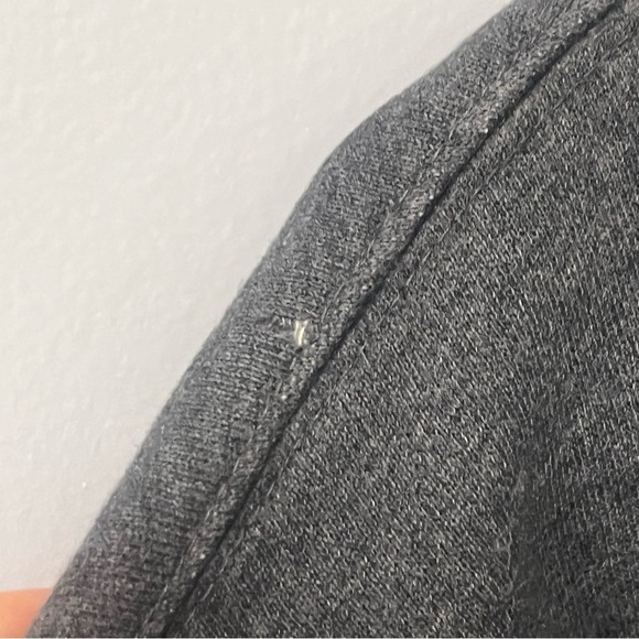 vintage aeropostale crewneck sweater gray yellow cotton poly blend fall y2k - Picture 4 of 13